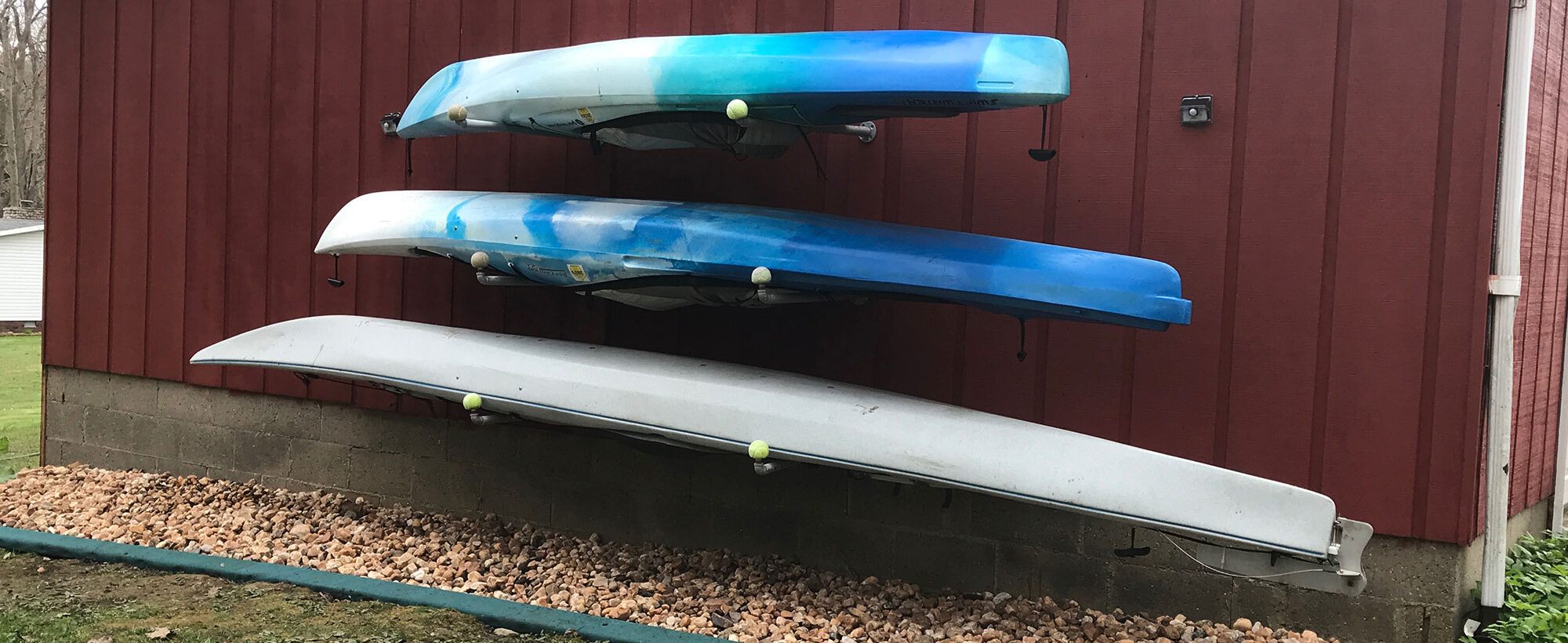 kayak rack header